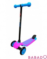 Самокат Glider de luxe mini pink/blue Y-bike