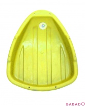 Ледянка Треугольник желтая R-Toys
