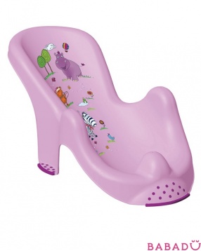 Лежак в ванну Hippo лиловый ОКТ
