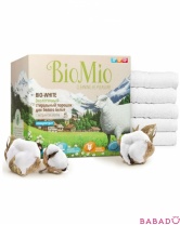 Экологичный стиральный порошок для белого белья с экстрактом хлопка BioMio