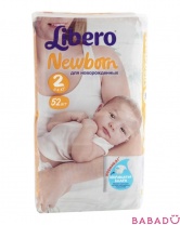 Подгузники Newborn 2 (3 - 6 кг) 52 шт Либеро (Libero)