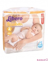 Подгузники Newborn 2 (3 - 6 кг) 94 шт Либеро (Libero)