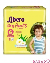 Трусики Libero (Либеро) Dry Pants extra large  6, 13-20кг 16шт.