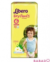Трусики Libero (Либеро) Dry Pants extra large 6, 13-20кг 30шт