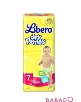 Трусики Libero (Либеро) Dry Pants extra large plus 7, 16-26кг 28шт